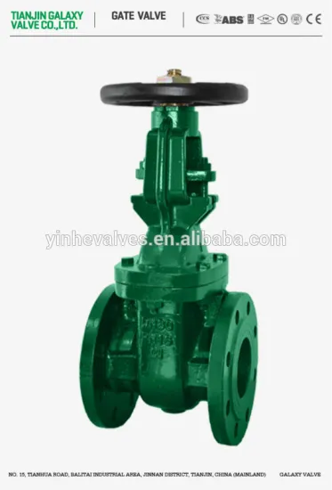 low pressure rising stem wedge gate valve with flange