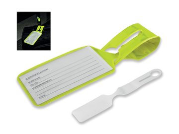 Promotional pvc Logo Luggage Tag