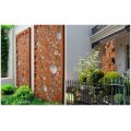 Laser Cut Decorative Metal Corten Steel Garden Screen