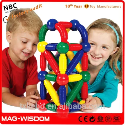 Jumbo Magnetic Builders for Kids SmartMax