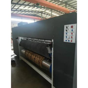 Corrugated carton box rotary die cutting machine