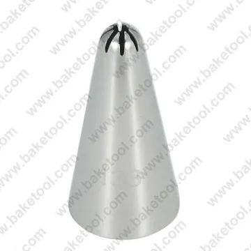Closed star pastry nozzles icing tube cake decorating sugarcraft