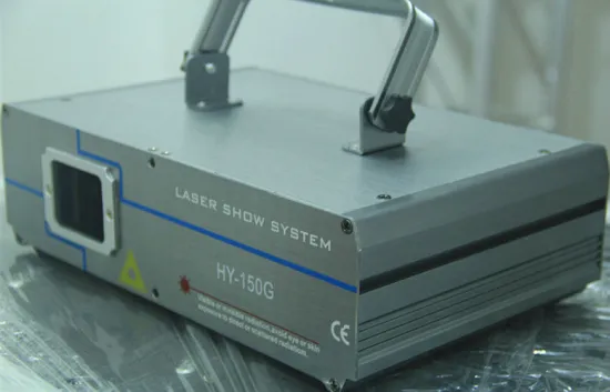 30 W Sound Active Dmx Laser Lights , 50hz ~ 60hz Green Laser Light Show