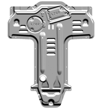 JUNXI 3D Aluminum Alloy Engine Gear Skid Plate for Rolls Royce Ghost Cullinan
