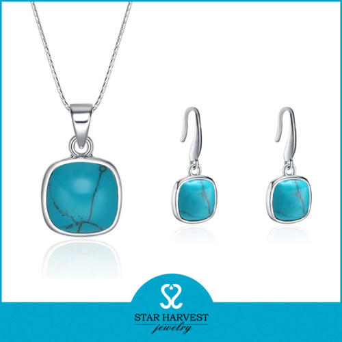 2015 Hot Selling Turquoise Bridal Jewelry Sets (SH-0033)