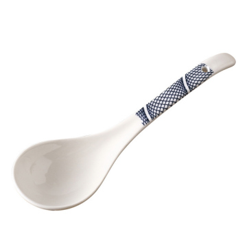 Wholesale High Quality Ceramic Big Soup Spoons