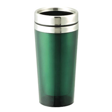 Stainless Steel Travel Mugs, Customized Logos are Accepted