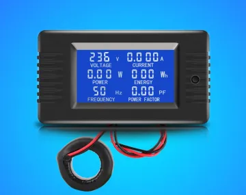 AC 80V~260V 110V 220V 100A Digital Voltage Current volt amp Meter Watt Kwh Power Energy Voltmeter Ammeter voltimetro