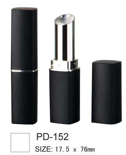 Lege vierkante plastic lippenstift container