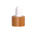 18MM Bamboo Dropper Caps For Essential Oil Bottle
