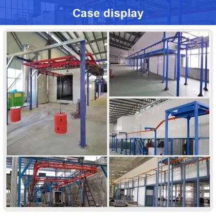 Electric Powder Coating Booth and Powder Coating Plant Systems