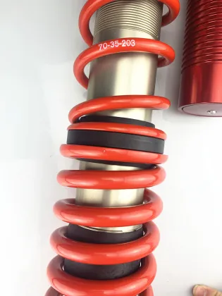 4X4 Coilover Monotube Shock Absorber with Dual Speed Compression and Rebound Adjustability & Eibach Springs