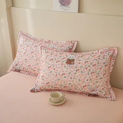 cute Strawberry Bear Pillow