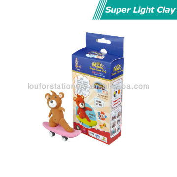 loufor super light modeling clay air dry polymer clay diy toys for kids