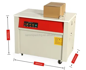 High Quality Automatic Double Motor Strapping Machine for Food and Beverage Packaging