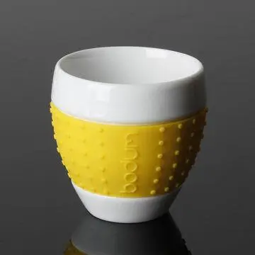 Ceramic Mugs, with Silicon Made for Bodum