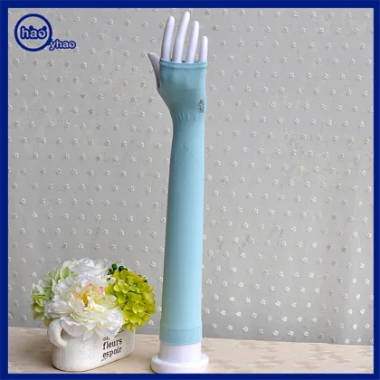 2016 YHao factory custom summer cool ice silk arm sleeve anti-UV and sun protective wholesale half finger cycling wear arm cover