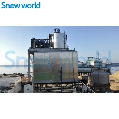 Snow world Flake Ice Machine For Boat