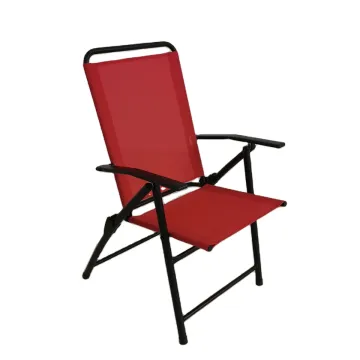 Top Patio Outdoor Picnic Camping Portable Steel Folding Steel Arm Chairs portable outdoor chair