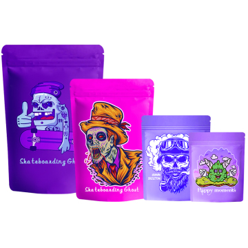 Con dấu nhiệt tùy chỉnh có thể tái định cư lên túi - túi ziplock nhựa nhôm cho thực phẩm (3.5g)