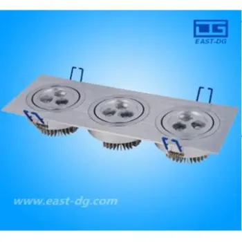 3*3*1W LED Down Light LED Commercial Electric Recessed Lighting