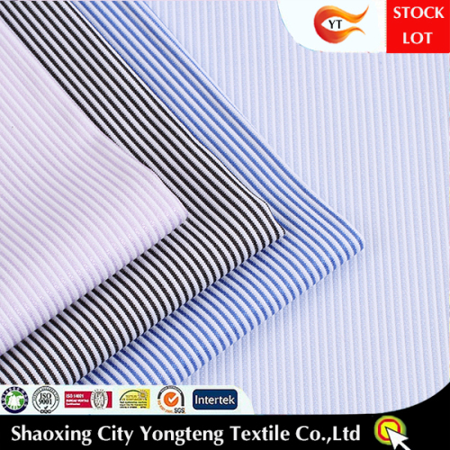2010 hot sale cotton dobby stripe fabric for office shirt