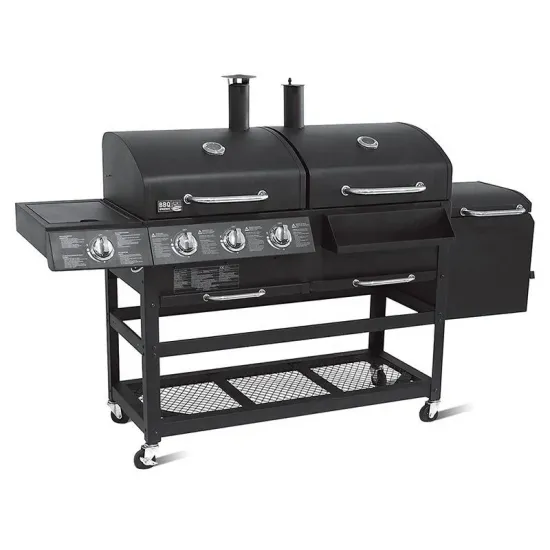 Outdoor Best Gas and Charcoal Combination BBQ Grill