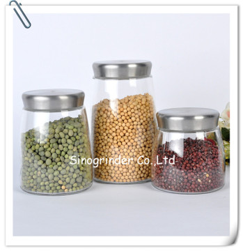 glass storage jar