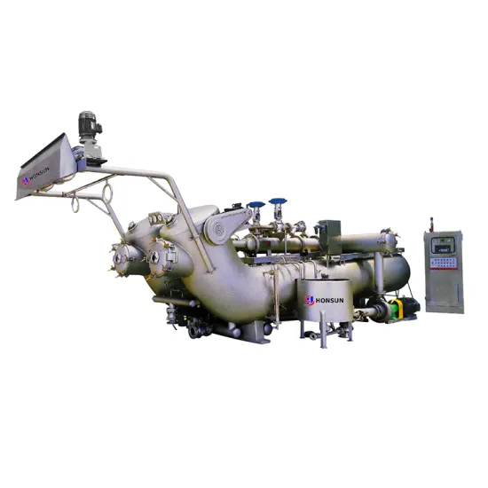Honsun Winch Textile Overflow Dyeing Machine (HT THIES Paddle Fabric Dyeing)