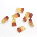 Zoete miniatuur Gummy Bear Candy beeldje plaksteen hars cabochons voor oorbel bedels