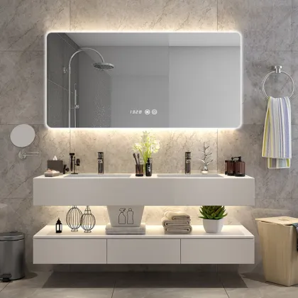 Modern Simple Bathroom Cabinet and Basin Combination