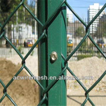pvc chain link fence