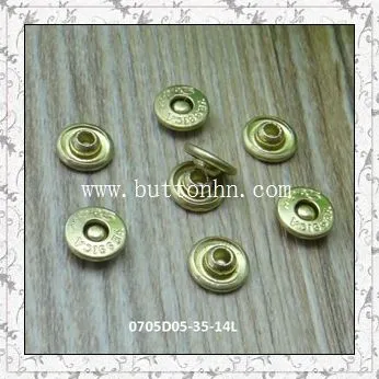 Garment accessories custom metal rivets