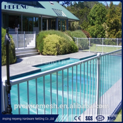 Galvanized pool fence clip