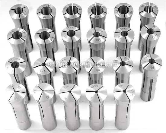 High Accuracy Clamping Collet R8 Collet Set for Milling Machines