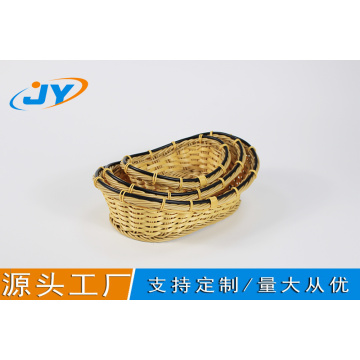 Wholesale food-contact safety PP rattan bakery basket