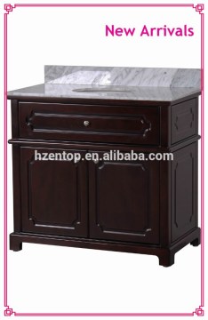 New modern cabinet in bathroom