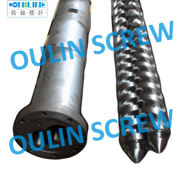 Mereka 108mm Twin Parallel Screw dan Barrel