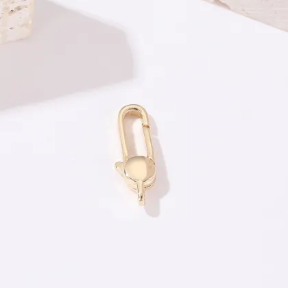 14K Gold Plated Necklace Bracelet Jewelry with Lobster Clasp