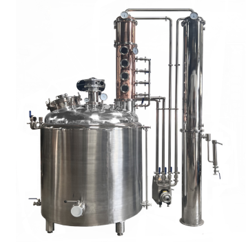400L Distillery Equipment: Vodka and Whiskey Distillation Machine with Stripping Column Still