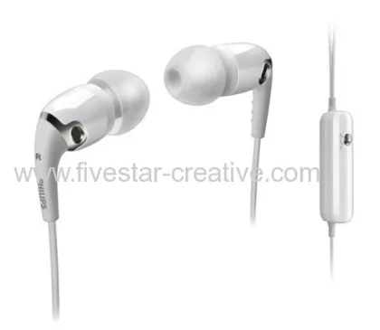 Philips Shn2600/10 In-ear Noise Cancelling Headphones White 