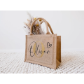 Bolsa de yute personalizada para el día de la madre de mamá