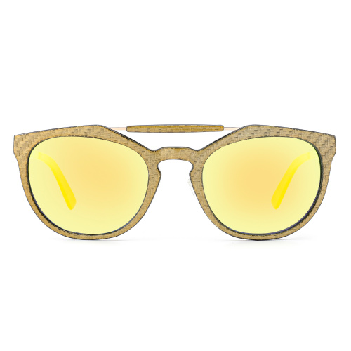 Round Carbon Fiber Sunglasses