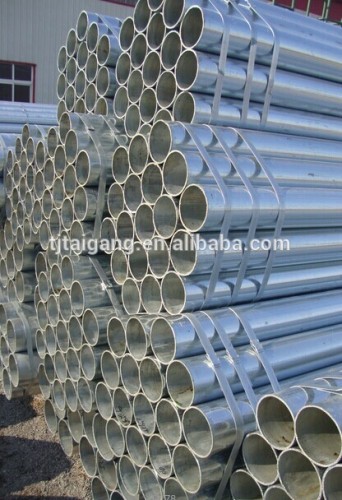TTG HD Galvanized Welded Steel Tubes Norm ISO65 fast sale to Peru market