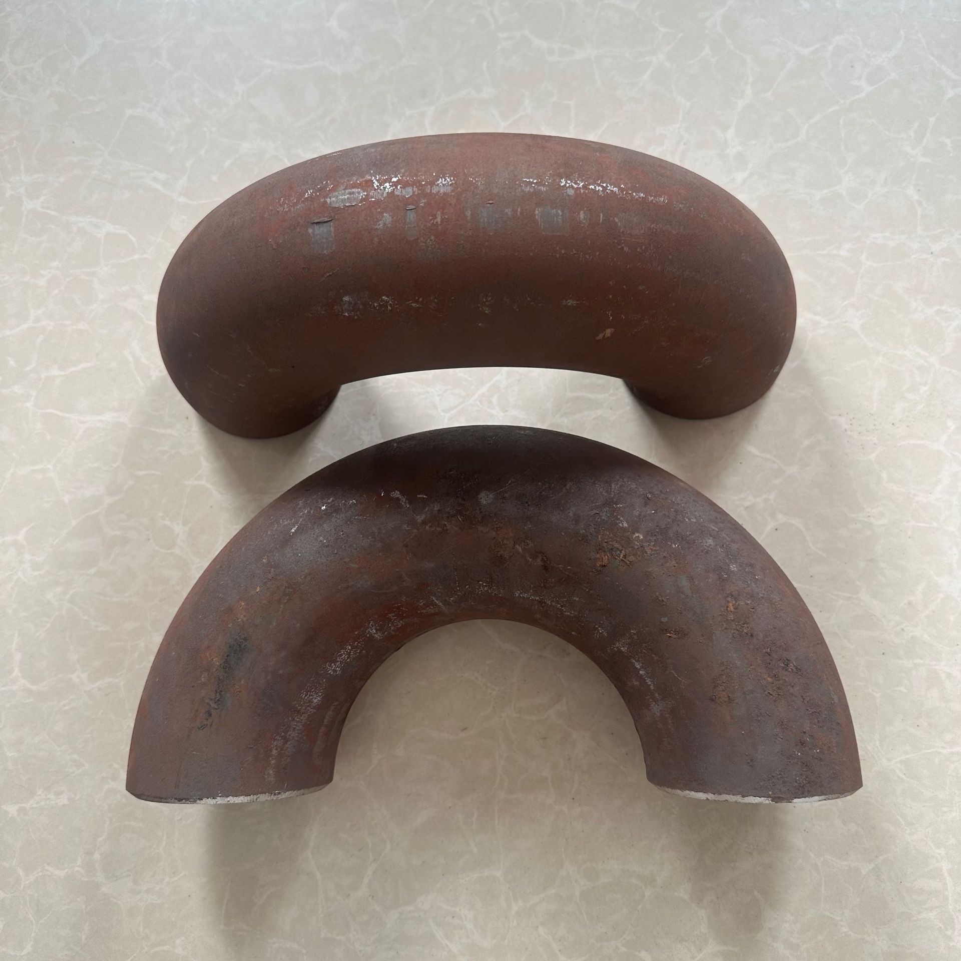 Stamping pipe fittings