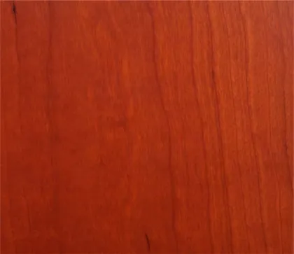 Cherry wood grain color fancy plywood