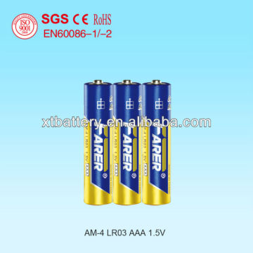 Popular Alkaline AAA Battery (LR03)