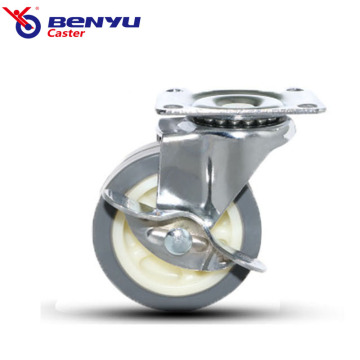 2in Light Duty Swivel Brake Caster