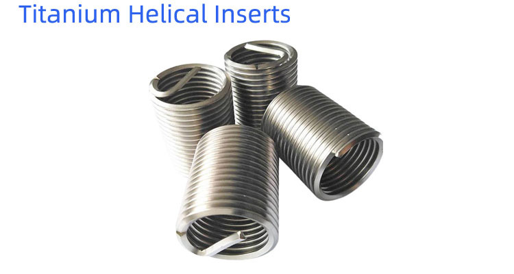 Customized Left-Hand Thread Stainless Steel Metal Wire Fasteners Inserts Industrial Use Packed in Cartons