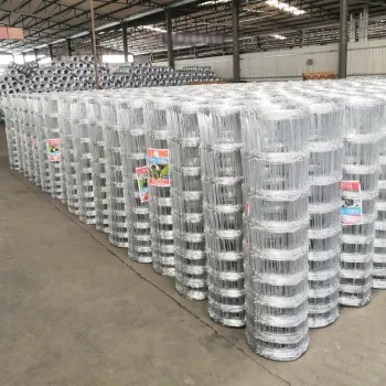 Knot Field Fence Mesh for Animal Enclosures